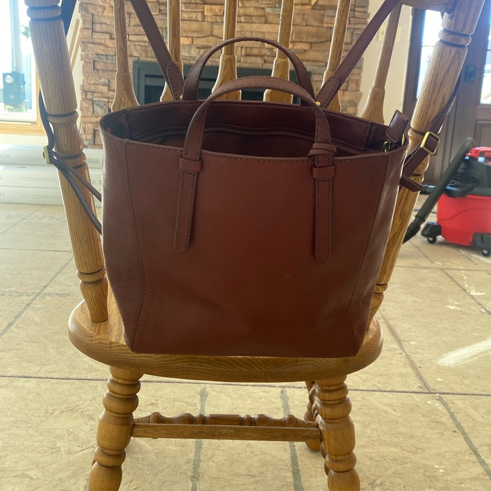 Fossil Small Backpack - chestnut